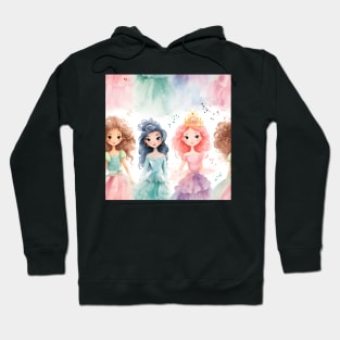 Princesses Pattern 23 Hoodie